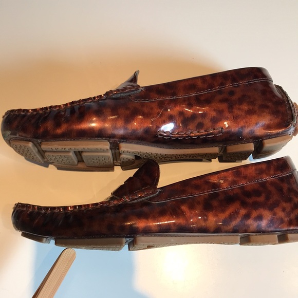 Cole Haan women’s brown patent leather penny loafers size 6.5 AA - Picture 4 of 15